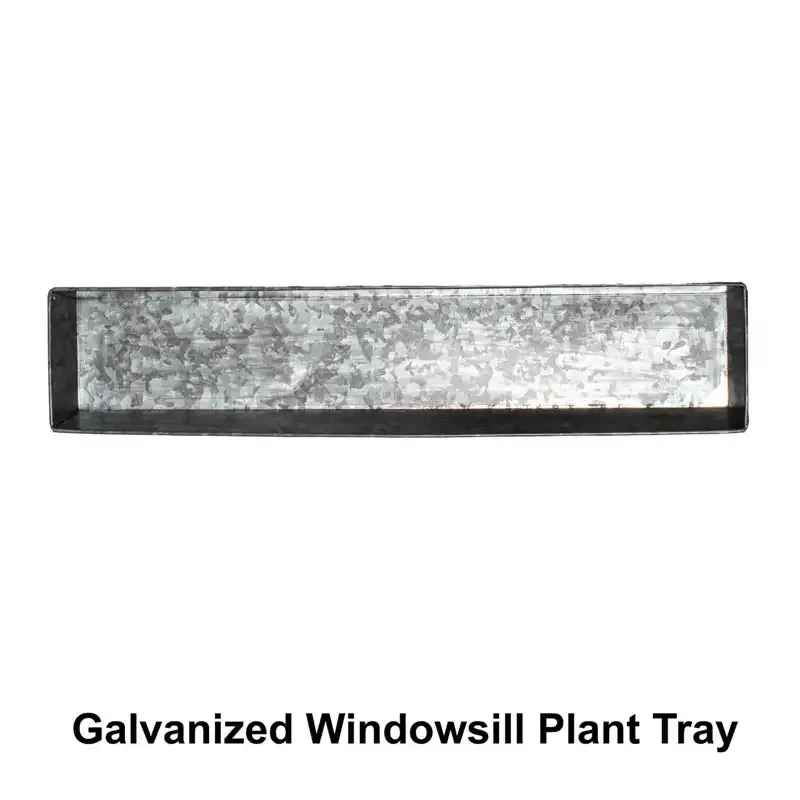 Durable Windowsill Plant Trays - Moisture-Resistant Indoor Garden Drip Trays 2