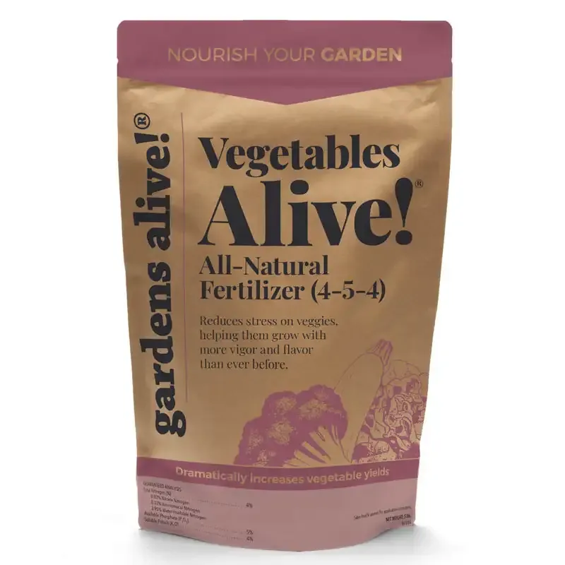 Balanced Vegetable Garden Fertilizer for Soil Nutrient Support