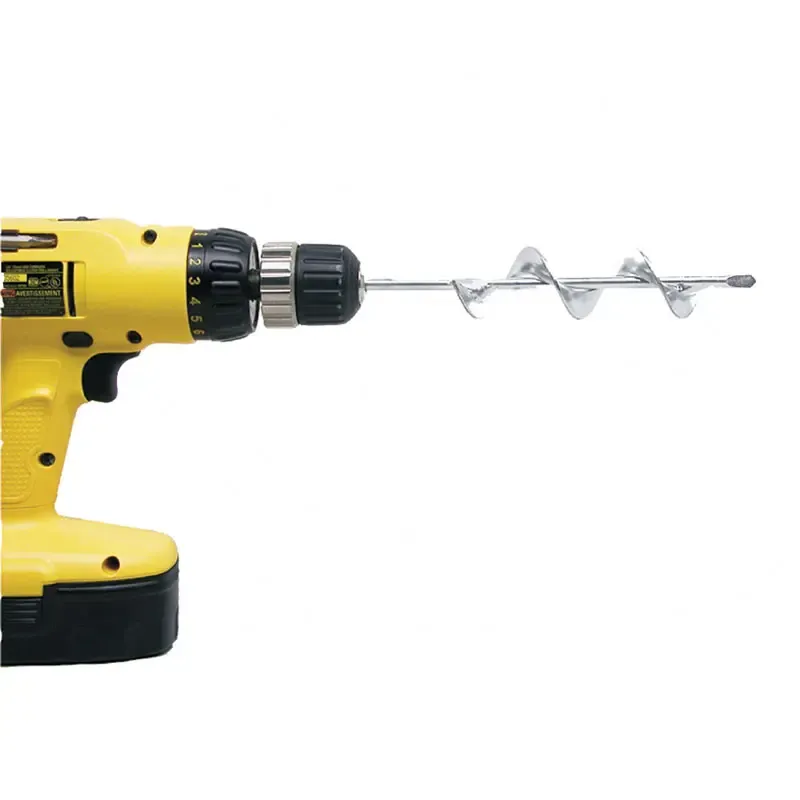 Heavy Duty Garden Bulb Auger Drill Bit for Planting Flowers and Vegetables
