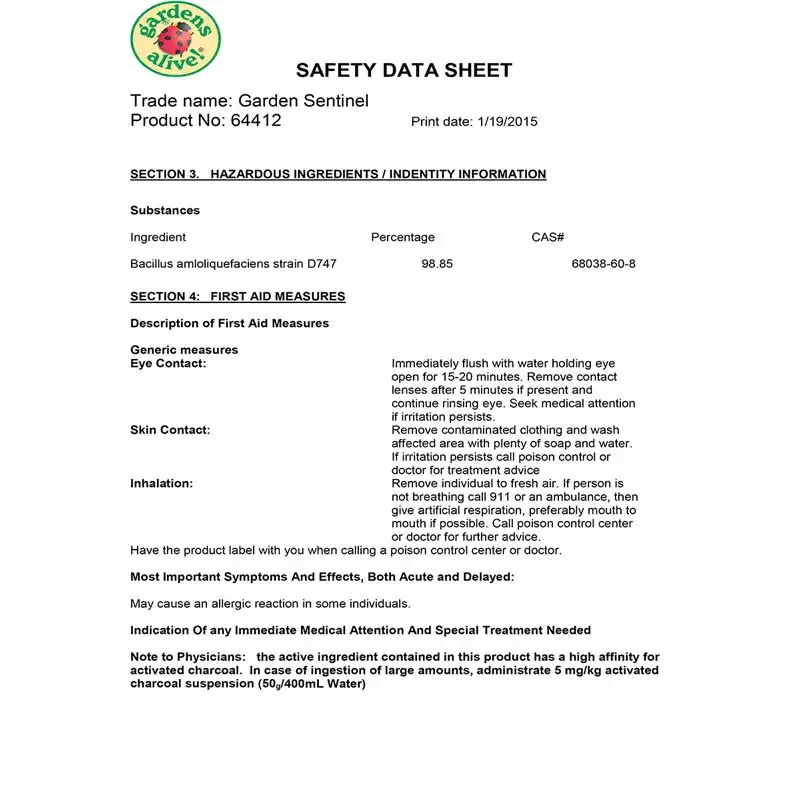 Organic Broad-Spectrum Biofungicide for Plant Disease Management 3