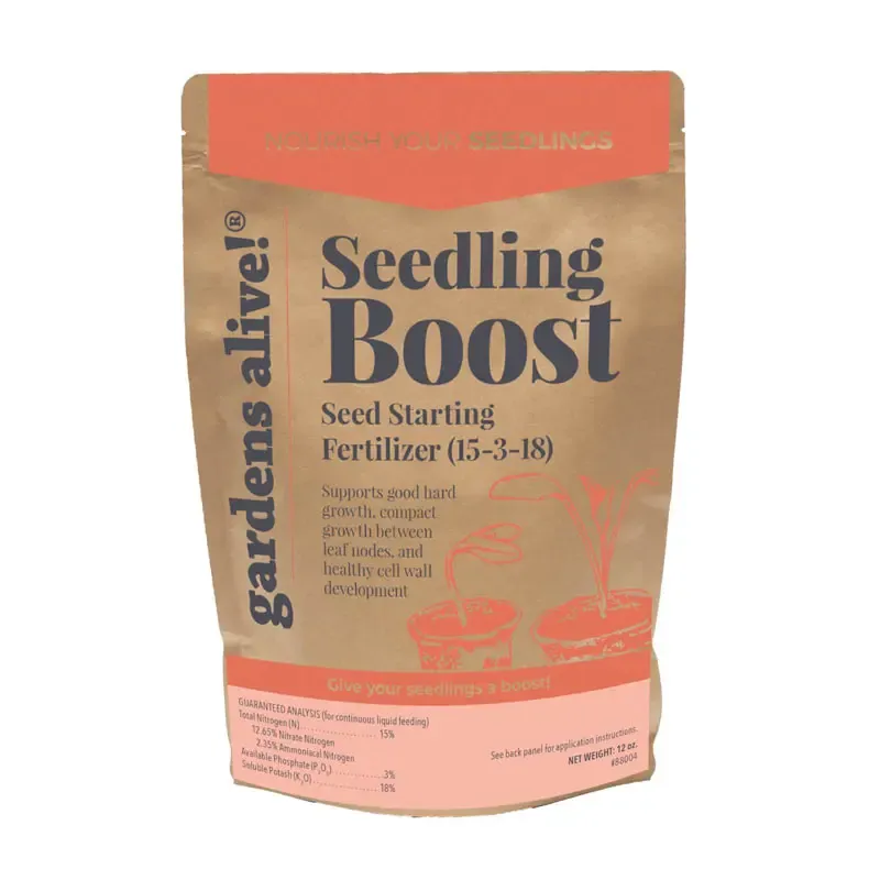 Seedling Boost Fertilizer - Balanced Nutrient Formula for Young Plants