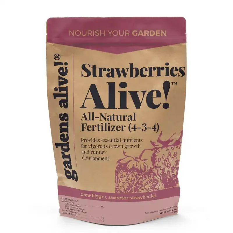Balanced Nutrient Fertilizer for Strawberry and Berry Plants