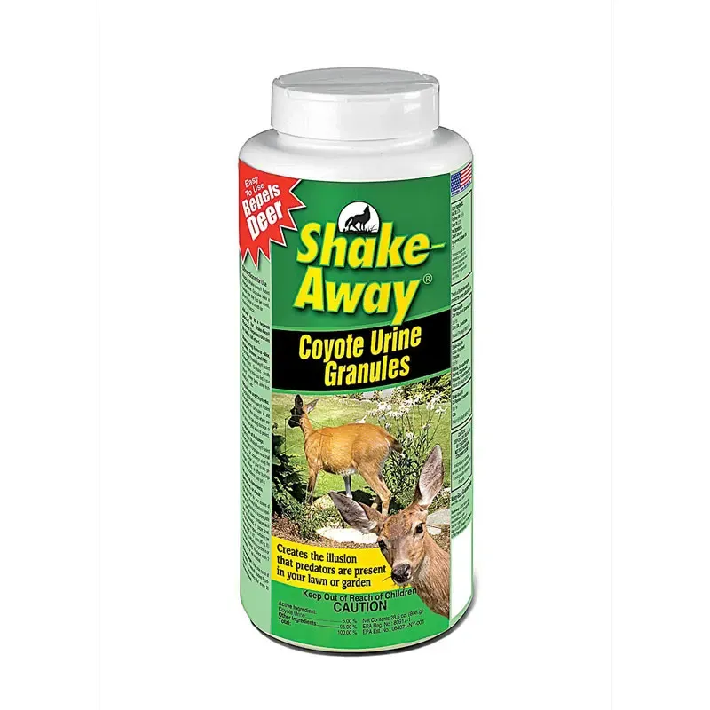 Granular Coyote Scent Deer Repellent for Garden and Landscape Protection