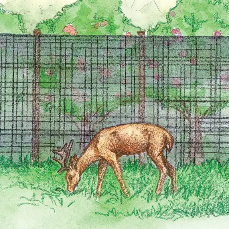 Heavy Duty Deer Stop Garden Netting for Wildlife Protection