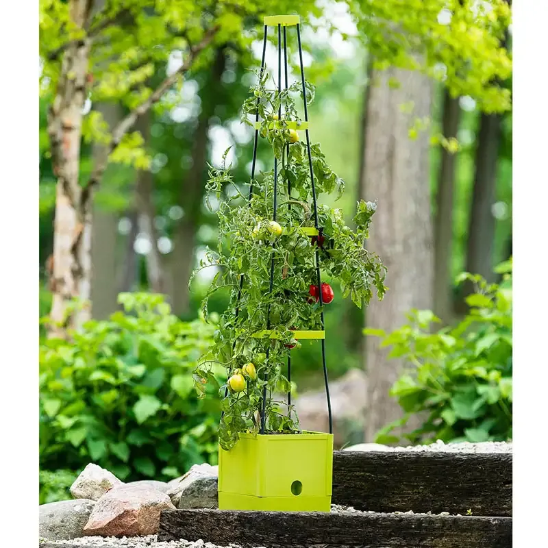 Vertical Self-Watering Plant Tower with Integrated Irrigation System 2