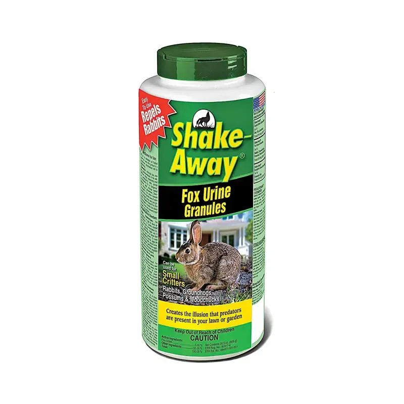 Granular Fox and Small Animal Repellent Powder for Outdoor Use