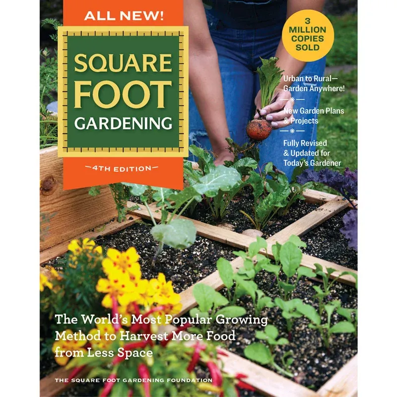 Modular Square Foot Gardening Raised Bed Kit for Vegetable Planting
