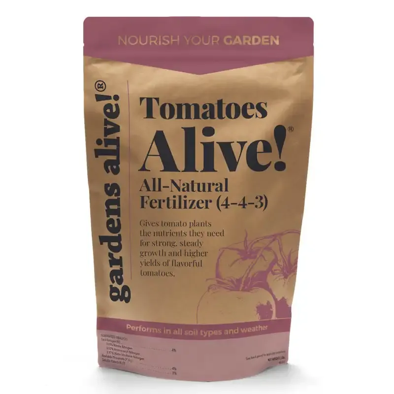 Balanced Tomato Plant Fertilizer for Vegetable Gardens