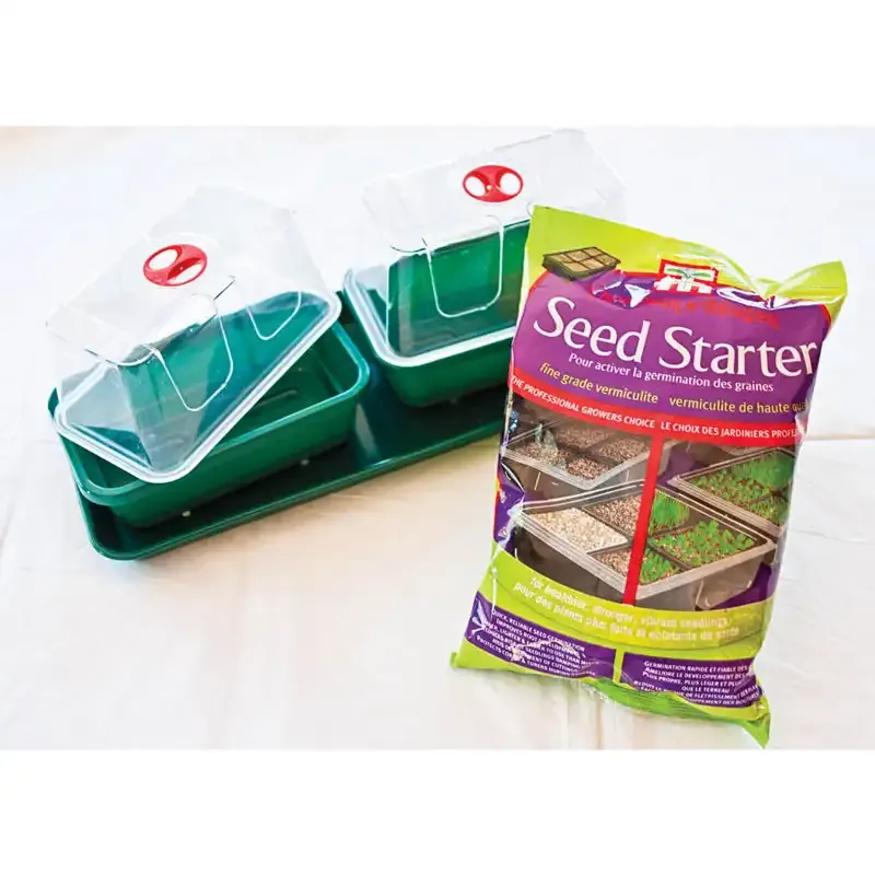 Microgreen Growing Kit with Drainage Trays for Indoor Sprouting 1