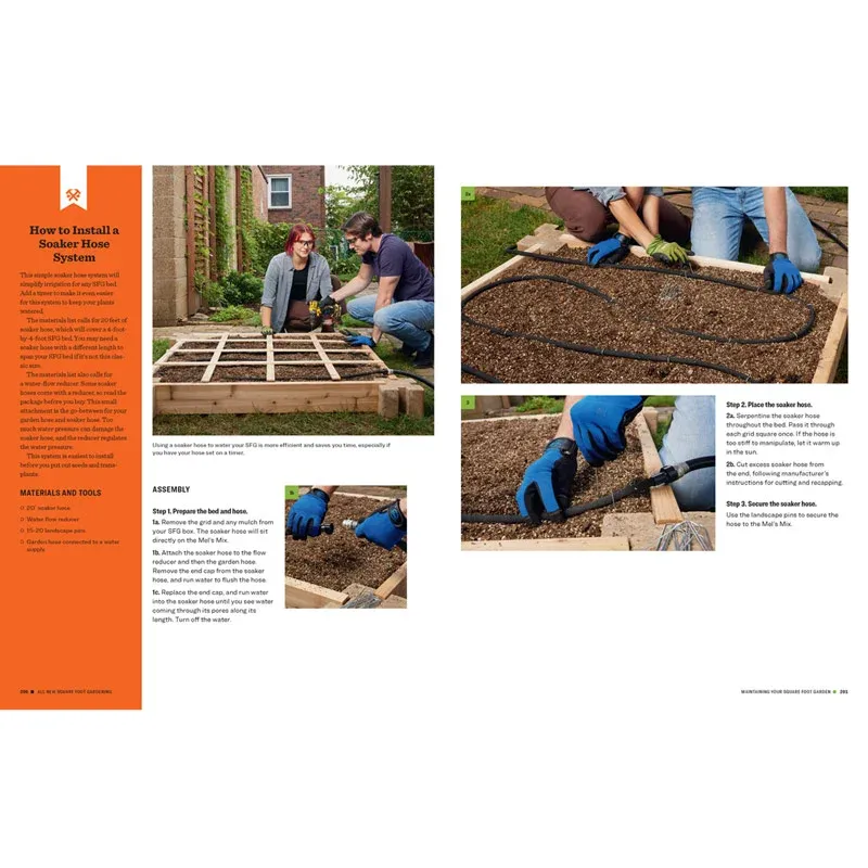 Modular Square Foot Gardening Raised Bed Kit for Vegetable Planting 1