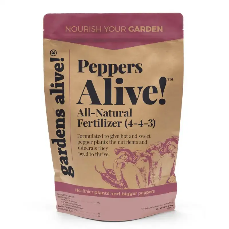 Specialized Nutrient Formula Fertilizer for Pepper Plants