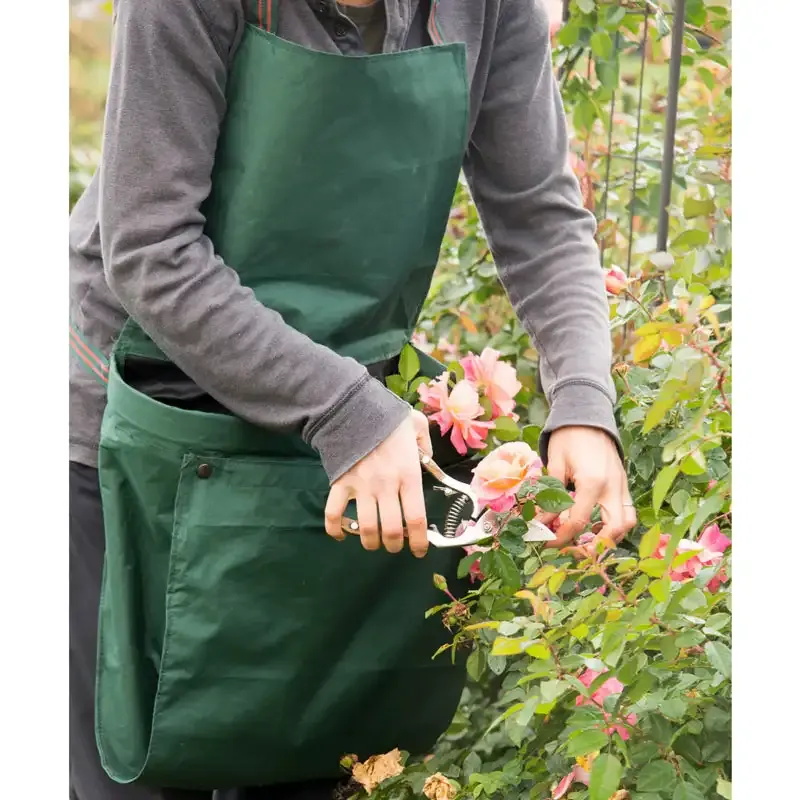 Adjustable Garden Gathering Apron - Hands-Free Harvest Pouch for Produce