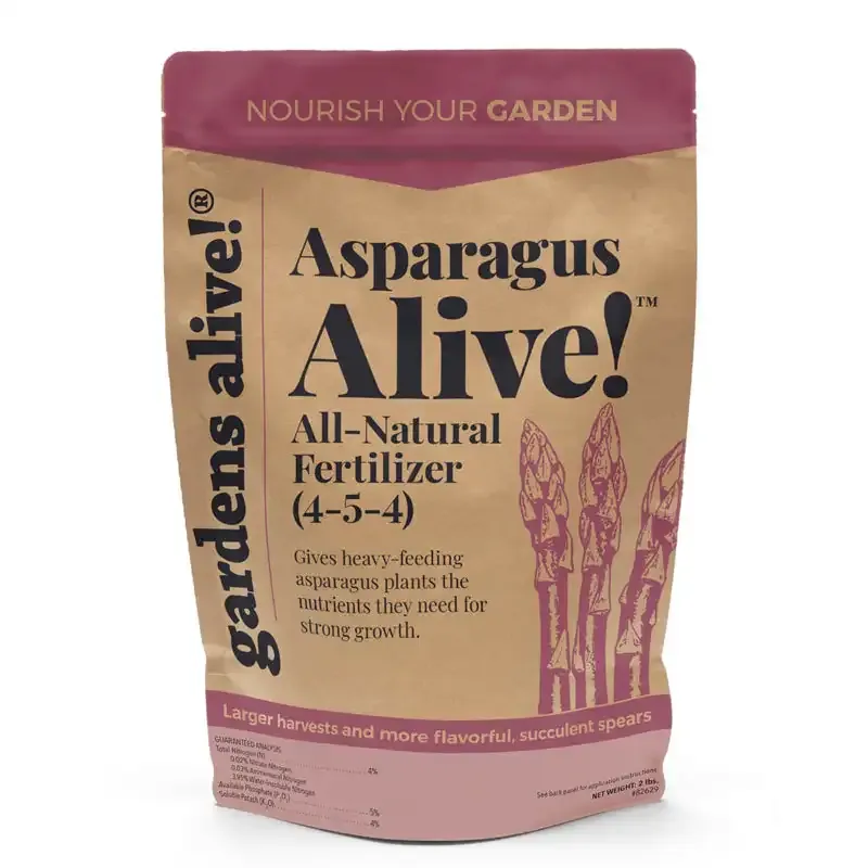 Asparagus Fertilizer 2 LB - Specialized Nutrient Blend for Perennial Vegetables